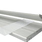Straight track,it is easier to cut acrylic sheets by hand