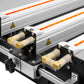 Three heatings could work at same time，improves the working speed