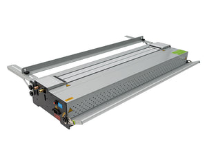 Close-up of 720mm heating element on ABM720 acrylic bending machine for precise sheet bending
