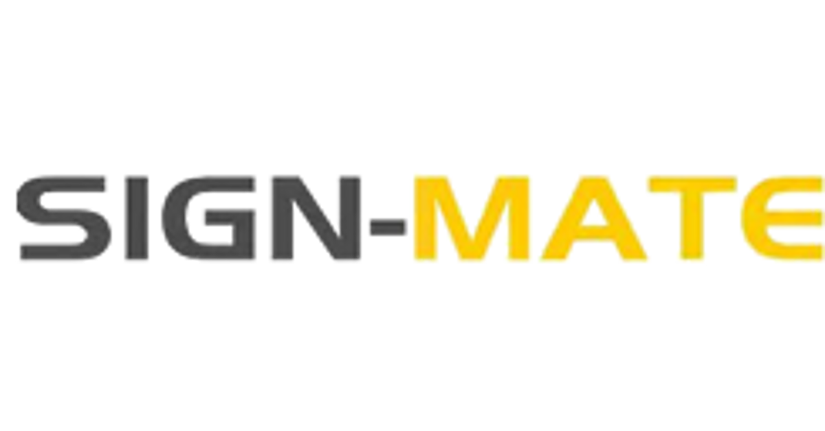 Sign-Mate provides you with high quality sign making tools – Sign Mate